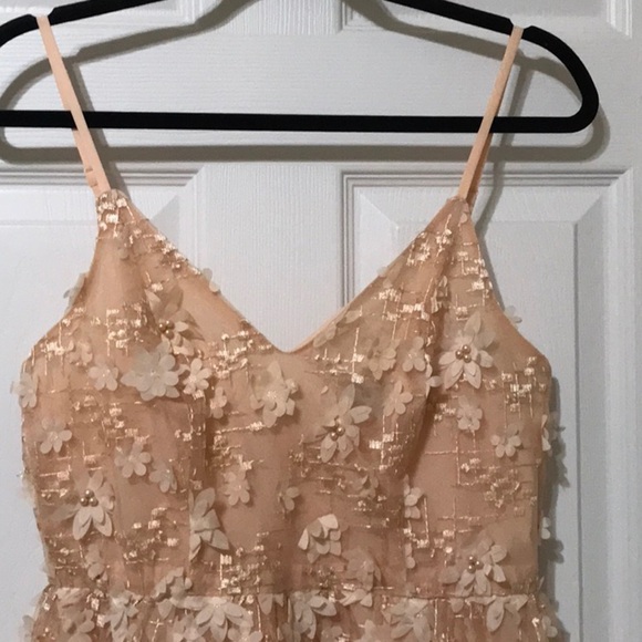 Lulus Feeling Flirty Floral Mini Skater Dress in Blush Pink - Picture 10 of 13